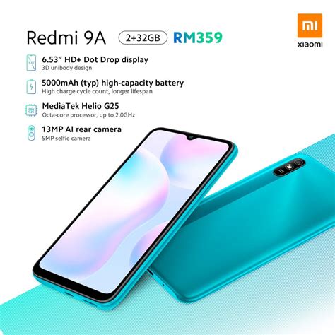 Xiaomi Redmi 9A, caracteristicas, precio y especificaciones