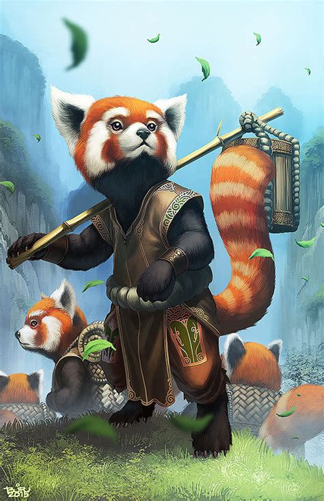 Red Panda The Design Inspiration Illustration Art The Design