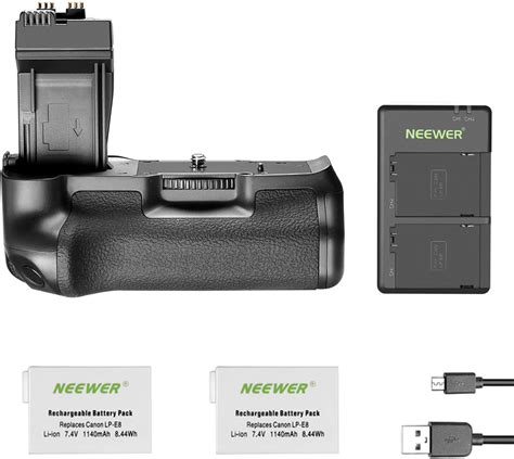 Amazon Neewer Vertical Battery Grip And Pack Mah Lp E Li