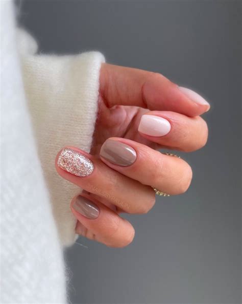 Nude Sparkling Nails Pictures Photos And Images For Facebook Tumblr Pinterest And Twitter