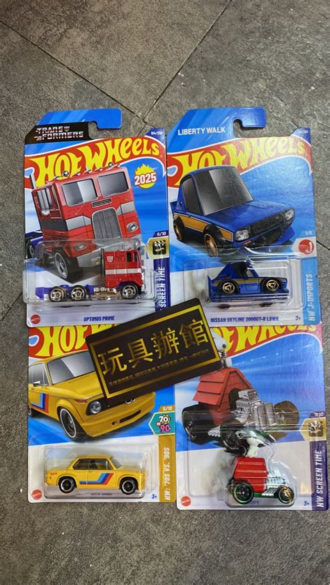 Hotwheels Hot Wheels Optimus Prime Honda City Turbo Skyline Gtr Lbwk Bmw Transformers