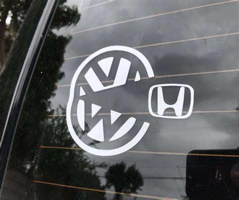 Vw Pacman Sticker Decal Volkswagen Mk Mk Mk Mk Mk Mk Mk Gti