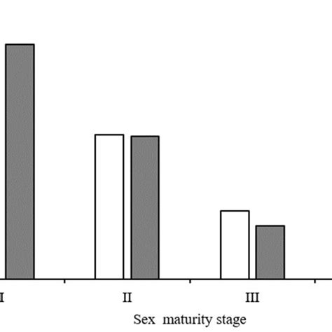 Maturity Stage Compositions Of The B Magister Shevtsovi By Sex