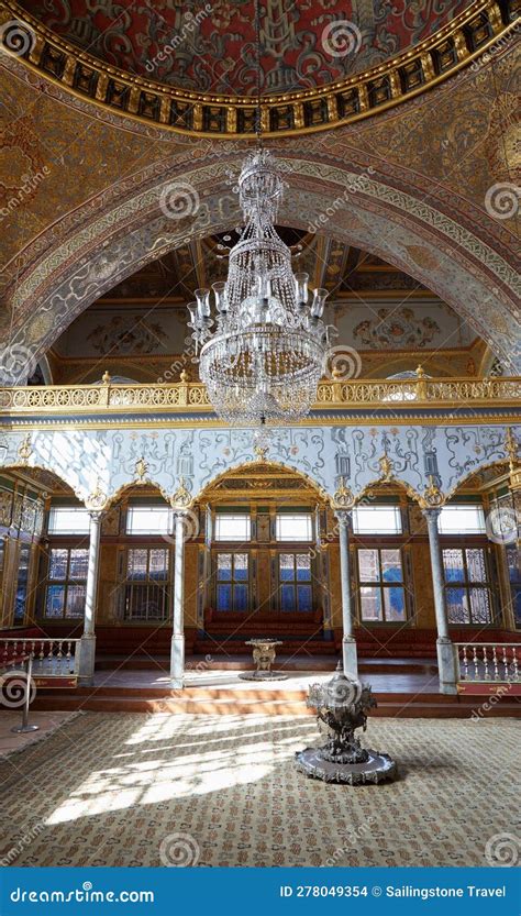 The Opulent Harem Of Topkapi Palace In Istanbul The Headquarters Of