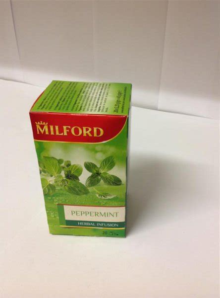 Milford peppermint tea 20db - Ár: 761 Ft - Teák, tea ízesítők ...