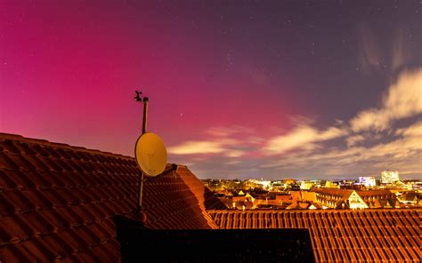 Polarlichter In Bayern Schauspiel Am Himmel Sz De