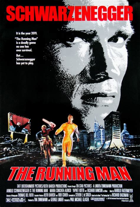 The Running Man poster