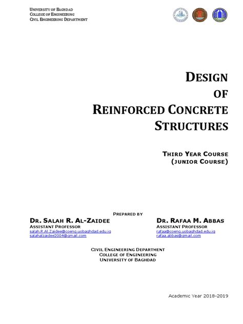 Design of Reinforced Concrete Structures | PDF | Bending | Beam (Structure)