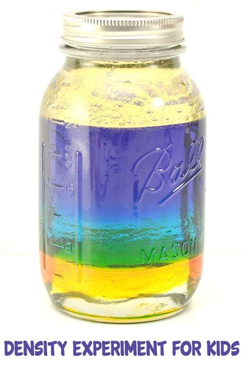 density experiment  kids simple density tower artofit