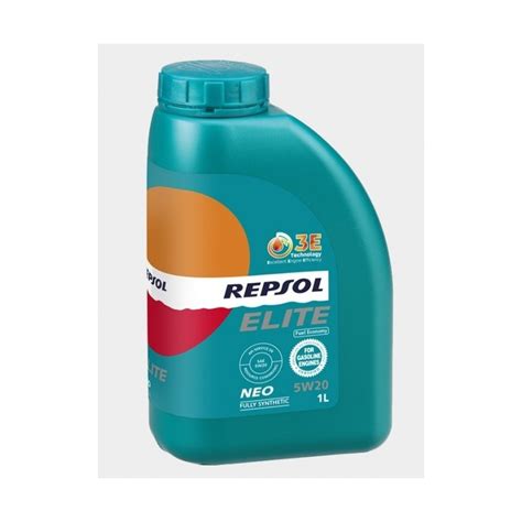REPSOL ELITE NEO 5W20 1 LITRO ️ EXPERTOS EN LUBRICANTES AUTOMOCIÓN