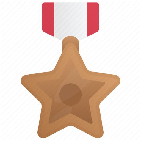 Bronze Medal Award Victory Icon Download On Iconfinder