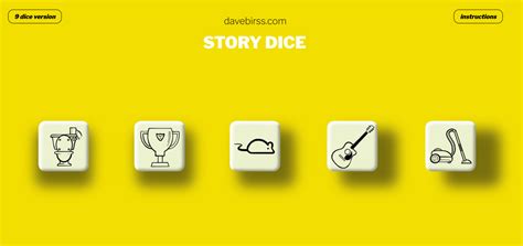 Story Dice Teaching Treasures And Trinkets