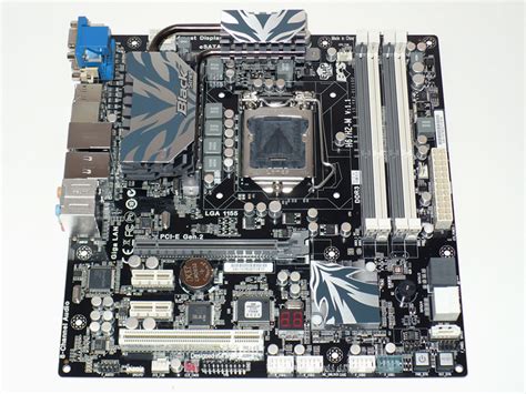 Closer Look Ecs H H M Ecs P H Sandy Bridge Motherboard