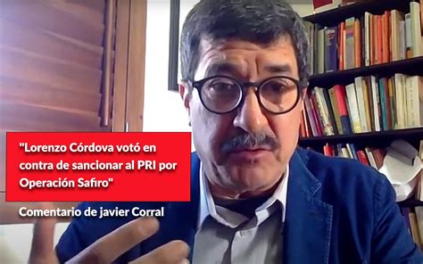 Lorenzo Córdova votó en contra de sancionar al PRI por Operación