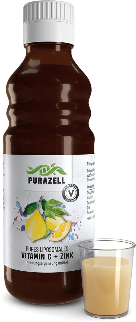 Pures Liposomales Vitamin C Zink Purazell