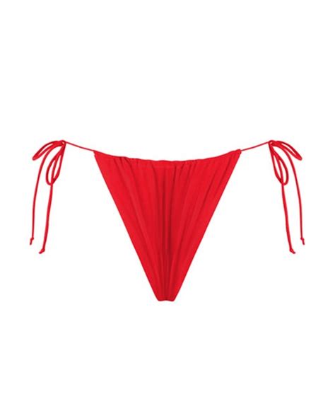 Ditsy Floral Ruched Bikini Bottom Ark Swimwear