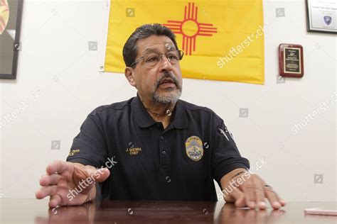 Sunland Park Police Chief Javier Guerra Editorial Stock Photo Stock