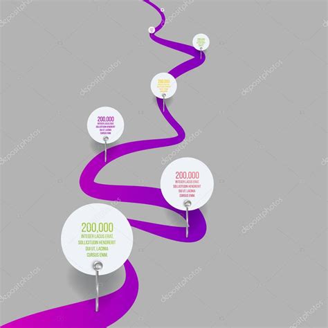 Elementos De Infografía De Línea De Tiempo En 6 Opciones O Pasos Para Brochur 2023