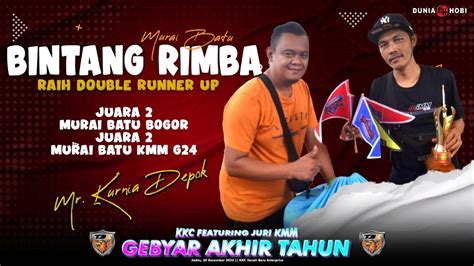 Raih Double Runner Up Murai Batu Bintang Rimba Siap Kembali Besaing Di