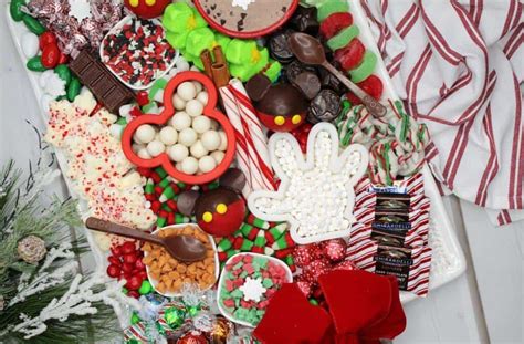 Mickey Mouse Hot Cocoa Charcuterie Board Sweet And Savory Morsels