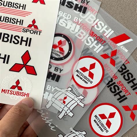 Ralliart Adesivo De Carro Mitsubishi Emblema Emblema Do Decalque D Em