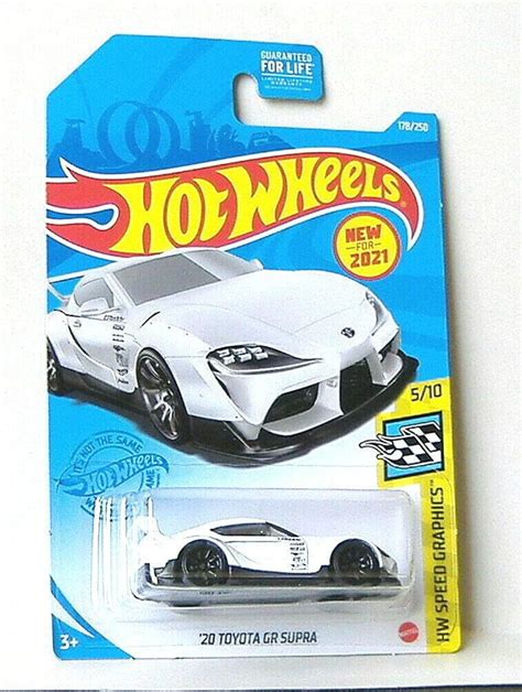 Amazon.com: DieCast Hotwheels '20 Toyota GR Supra - HW Speed Graphics 5 ...