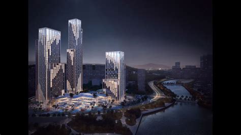 Design Zhuhai Huafa Plaza Modern Architecture Building