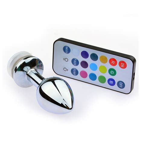Led Anal Plug Extasy Shops Adult Sex Toys Sexual Wellness Products
