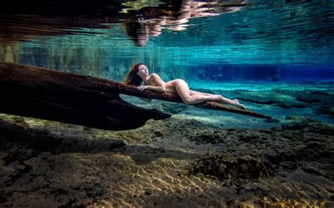 Surreal Poses For Underwater Nude Photography In