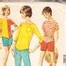 Vintage Mccall S Sewing Pattern Misses Sportswear Overblouse