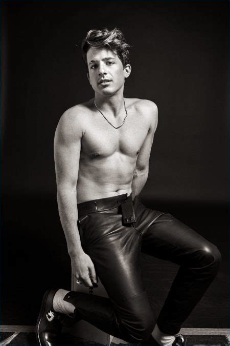 Charlie Puth Flaunt Cover Photo Shoot Shirtless