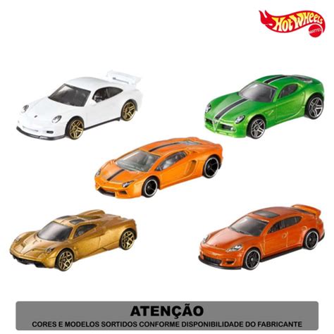 Carrinho Hot Wheels Ve Culo B Sico Kit Unidades Brinquedo Miniatura Presente Menino Hotwheels