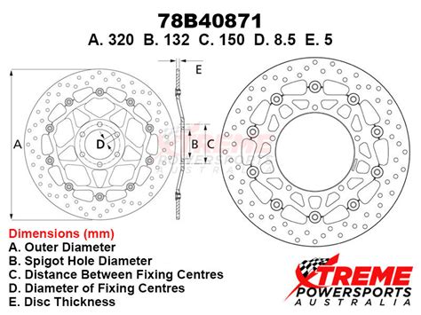 Yamaha Yzf R And Up Floating Front Brake Disc Rotor Brembo