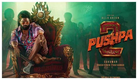 Pushpa 2 Allu Arjun Looks Menacing In The Latest Poster Teaser