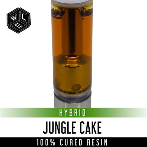 White Label Extracts Jungle Cake 100 Cured Resin Cartridge 1 Gram