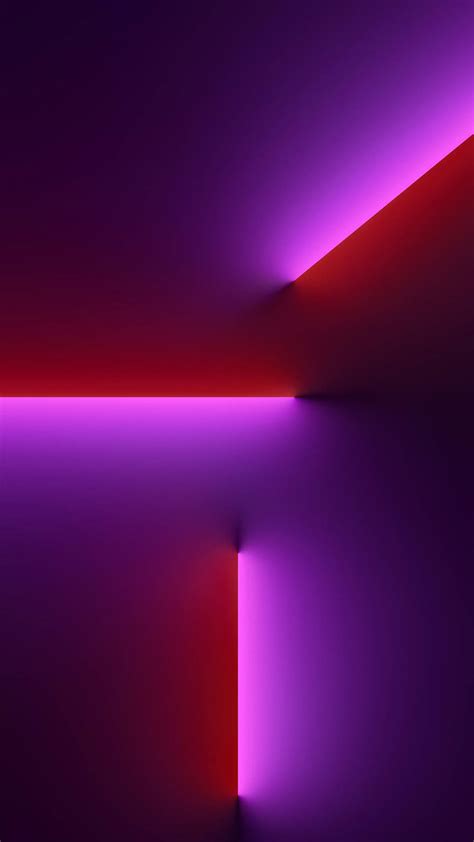 Download Iphone 13 Pro Max Neon Lights Wallpaper