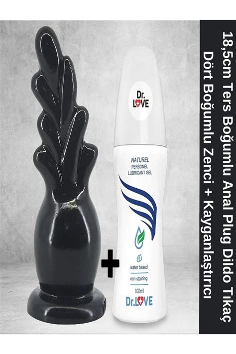 Drlove Cm Ters Bo Umlu Anal Plug Dildo T Ka D Rt Bo Umlu Zenci Kayganla T R C Fiyat