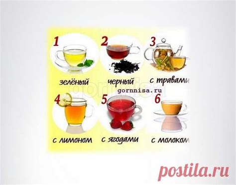 Тест - Выберите любимый чай и узнайте какая энергия поддерживает вас ...