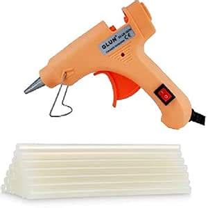 20W 20 WATT 7MM HOT MELT Glue Gun With ON Off Switch And LED Indicator