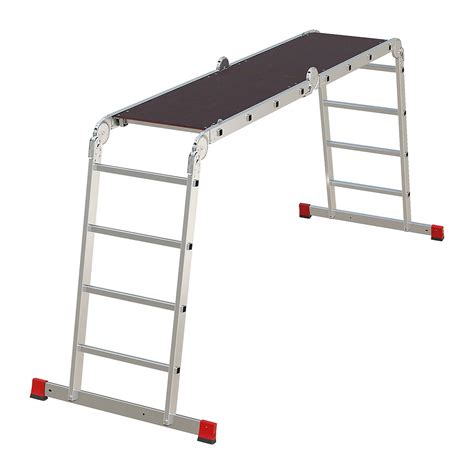 Лестница алюминиевая трансформер четырехсекционная 4 ступени Новая ...