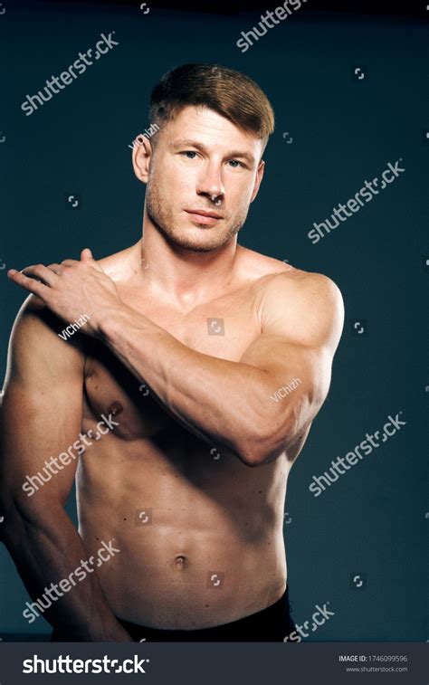 Sexy Male Nude Torso Fitness Sport Stock Photo 1746099596 Shutterstock