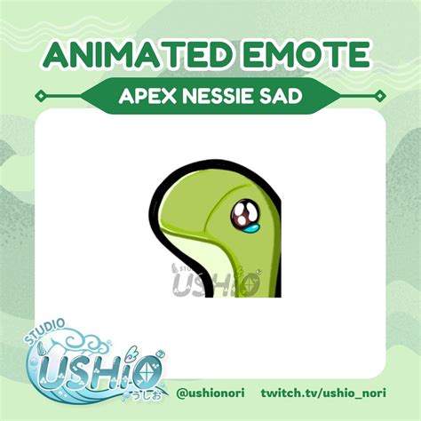 Nessie Apex Legends Animated Sad Emote Nessie Cry Emote Teary Nessie