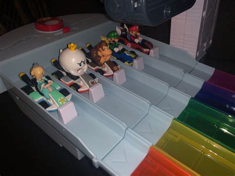 Hot Wheels Mario Kart Rainbow Road Track Is A Collectors Dream