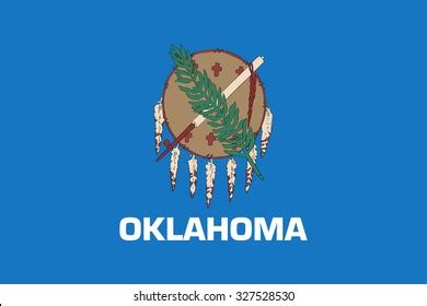 Oklahoma State Flag Stock Vector (Royalty Free) 90657319 | Shutterstock