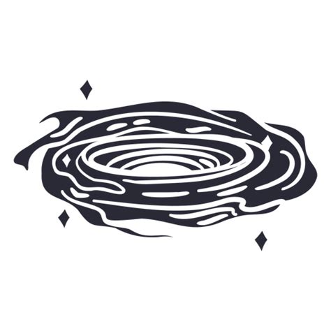 Blackhole Cut Out PNG & SVG Design For T-Shirts