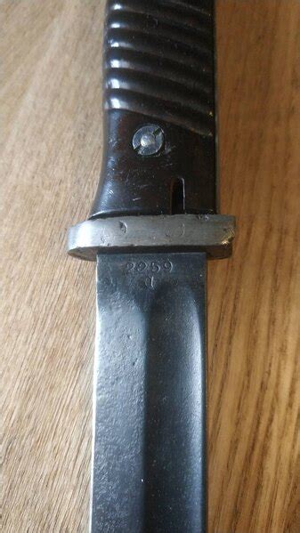 Штык-нож Маузер к98 с подвесом и ножнами + серт, Москва, 12к : куп ...
