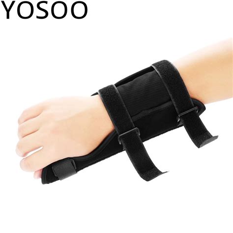 Adjustable Breathable Wrist Brace Hand Support Fracture Ligament Injury ...