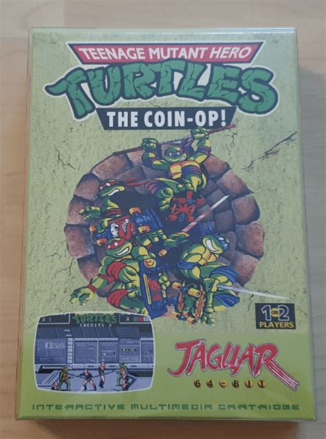 Buy Teenage Mutant Hero Turtles The Coin Op For JAGUAR Retroplace