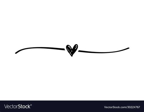 hand drawn elegant shape heart doodle  wedding  valentines day