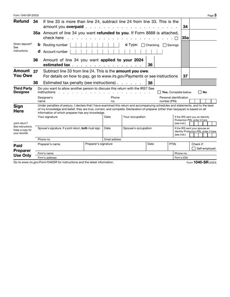 Irs Form 1040 Sr Download Fillable Pdf Or Fill Online Us Tax Return